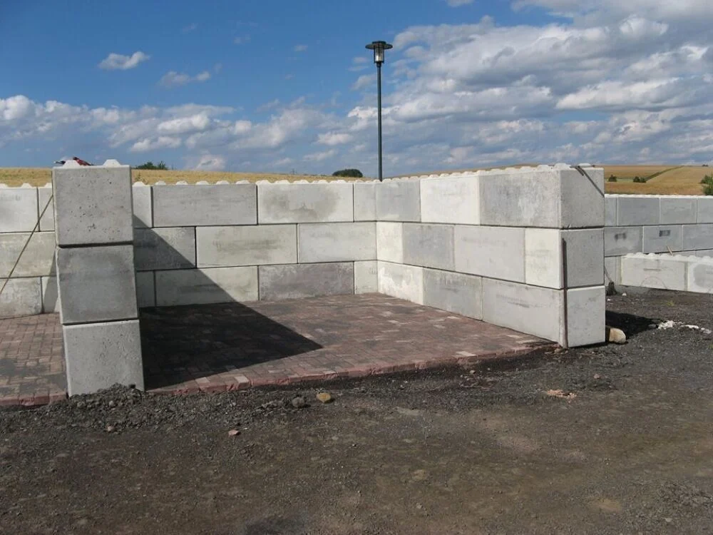 Standardblock aus Beton