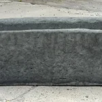Mittlerer Pflanztrog aus Beton