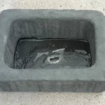 Runder Pflanztrog aus Beton